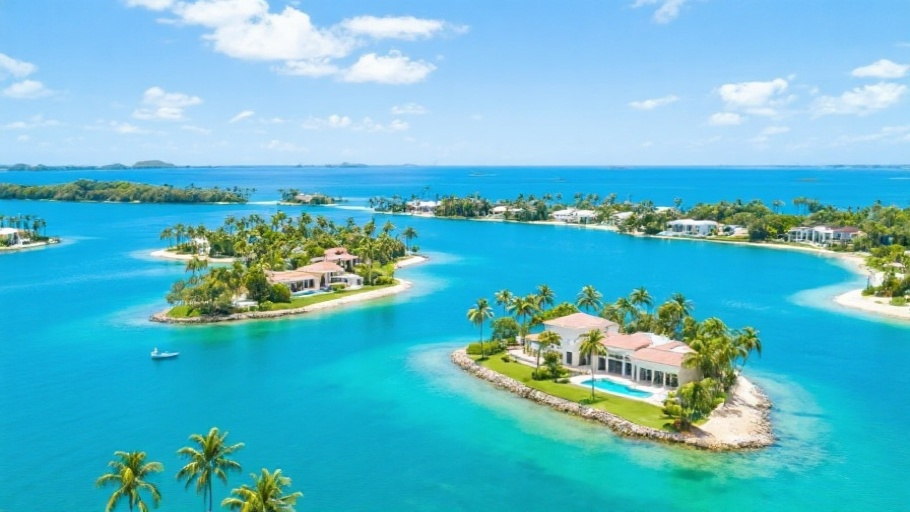 Sovereign Islands coastal view